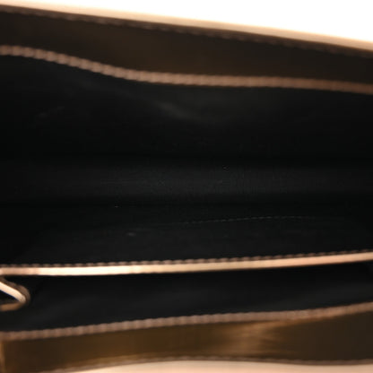 Metallic Calfskin Serpenti Forever Shoulder Bag Bronze