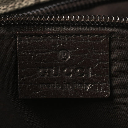 GG Plus Monogram Medium Flat Messenger Bag Dark Brown