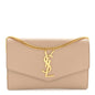 Grain De Poudre Monogram Uptown Chain Wallet Taupe