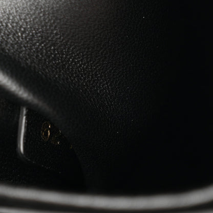 Lambskin Cannage Mini Backpack Black