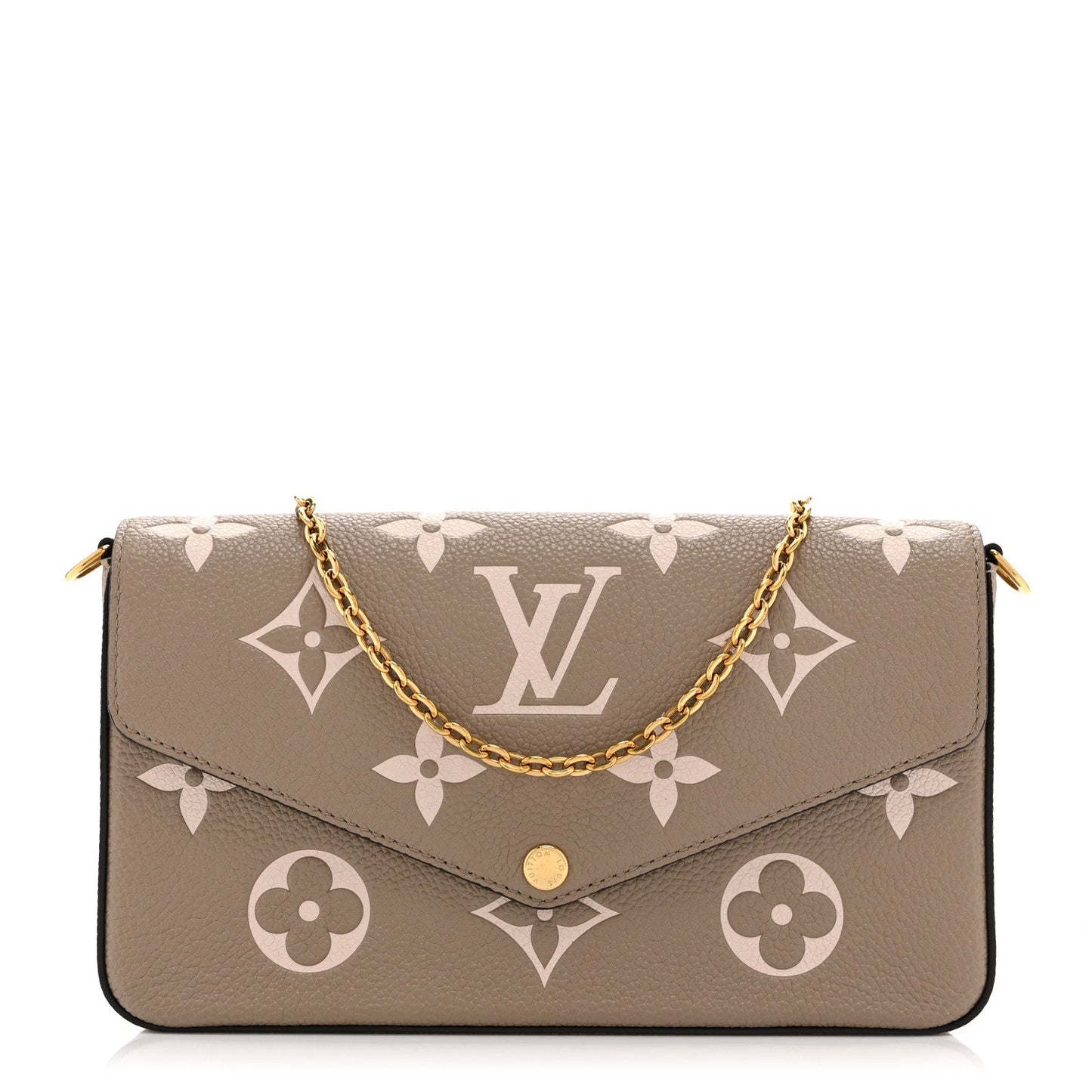 Empreinte Monogram Giant Felicie Pochette Tourterelle Creme
