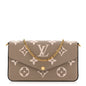 Empreinte Monogram Giant Felicie Pochette Tourterelle Creme