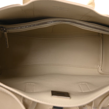 Smooth Calfskin Small Bel Air Carry All Bag Soya
