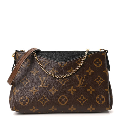 Monogram Pallas Clutch Black