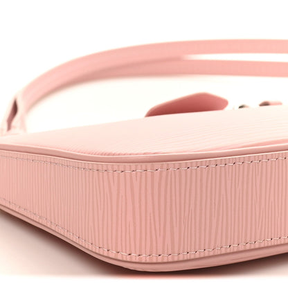 Epi Easy Pouch On Strap Rose Ballerine