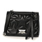 Nappa Star Quilted Studded Small Helia Shoulder Bag Black