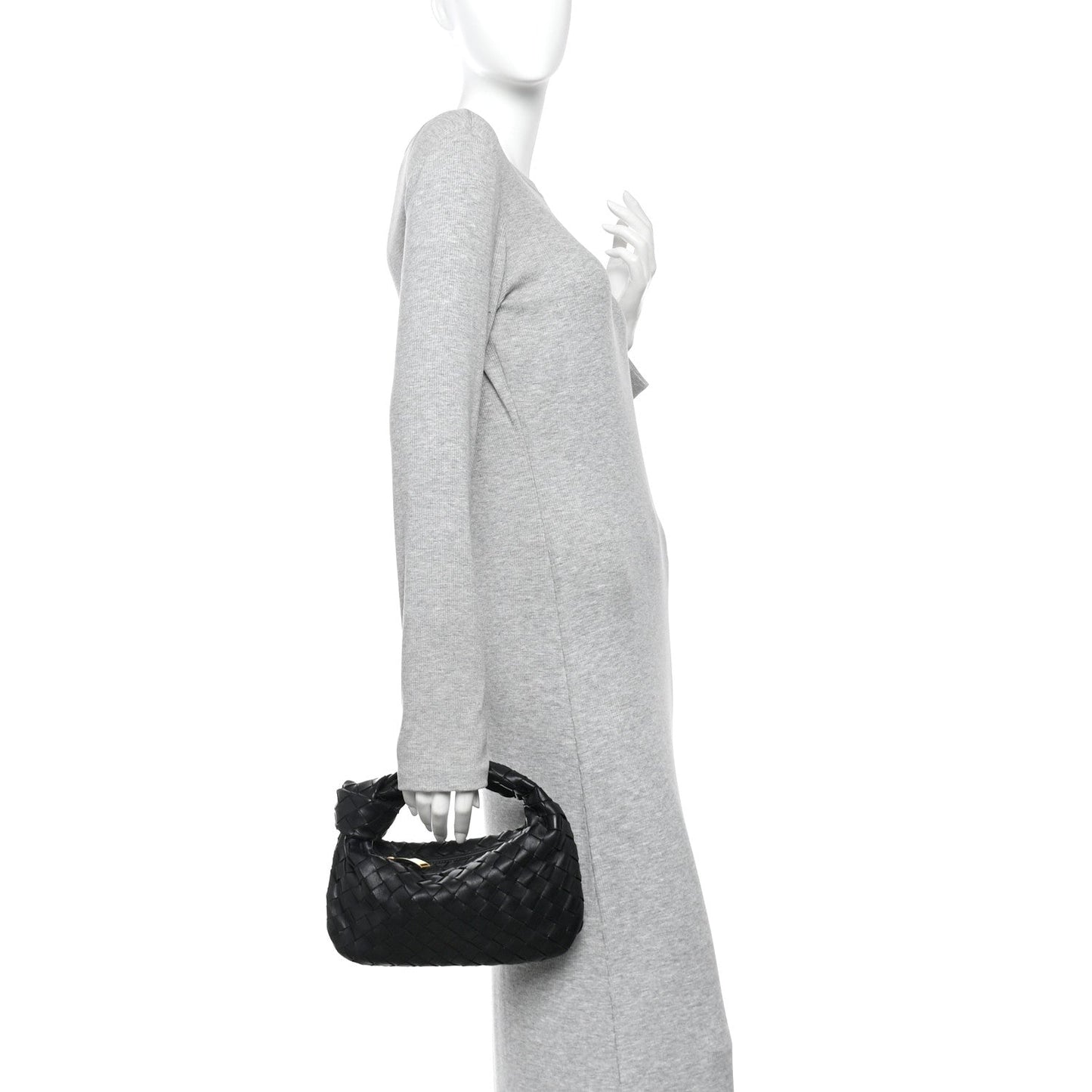 Nappa Intrecciato Mini Jodie Black