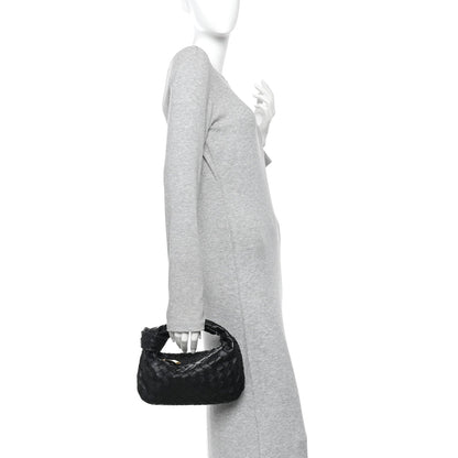Nappa Intrecciato Mini Jodie Black
