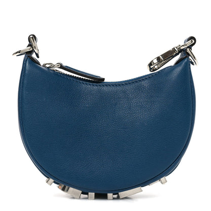 Vitello Grace Matte Nano Fendigraphy Hobo Charm Mirto