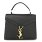 Grain de Poudre Mini Classic Monogram Cassandra Top Handle Black