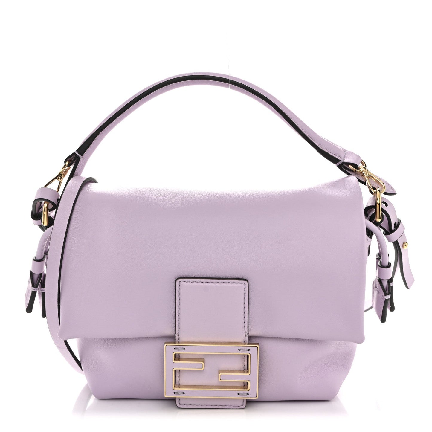 Nappa Small Mamma Baguette Purple