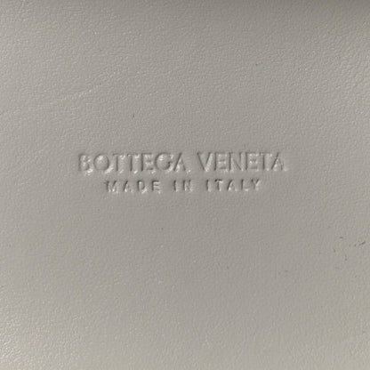 Nappa Intrecciato Small Vanity Case On Strap Agate Grey