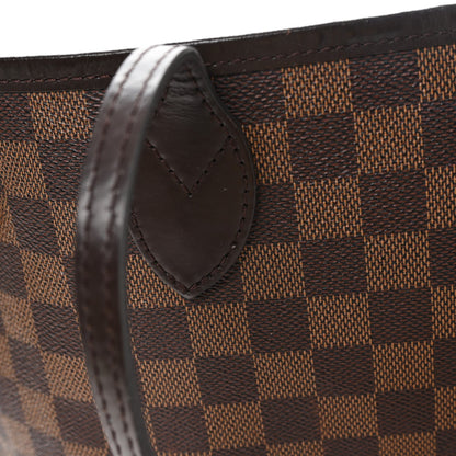 Damier Ebene Neo Neverfull MM Rose Ballerine