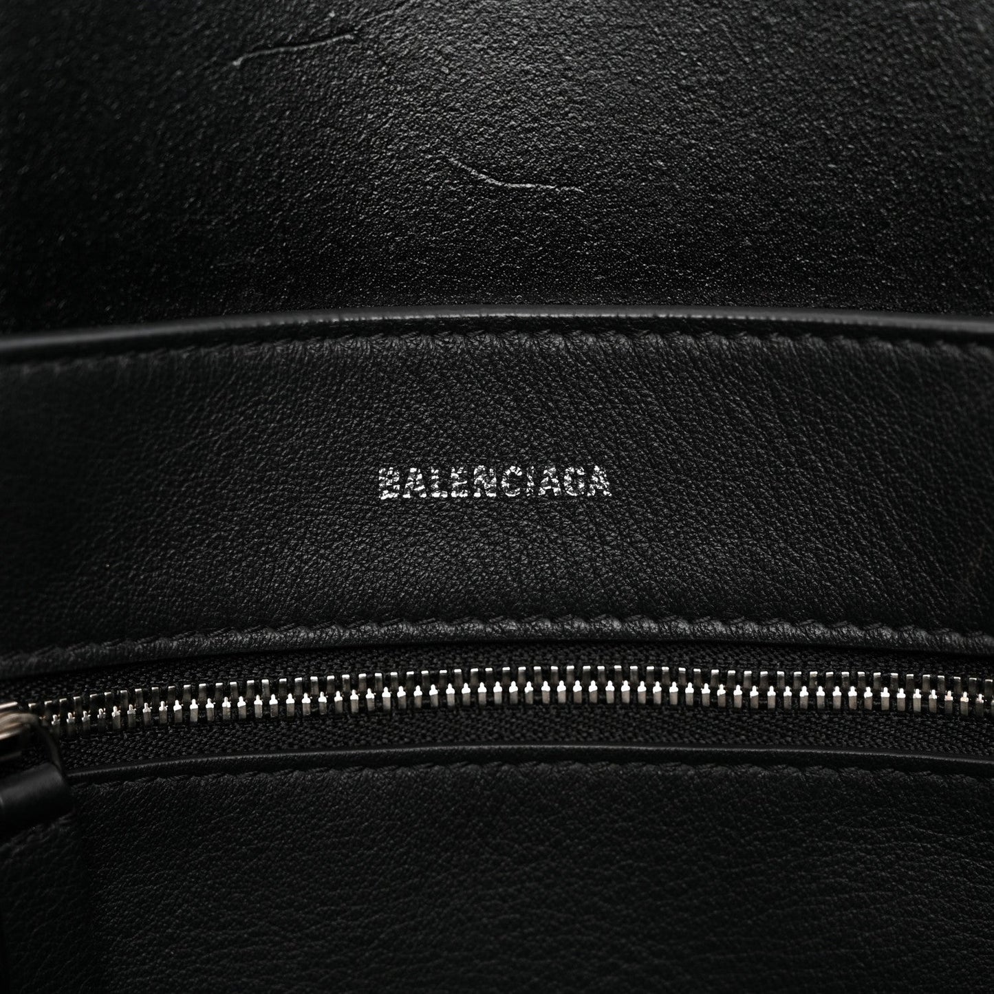 Calfskin XS Everyday Tote Light Beige Black