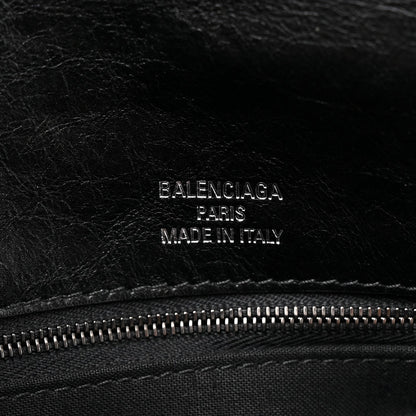 Calfskin Medium BB Soft Flap Bag Black