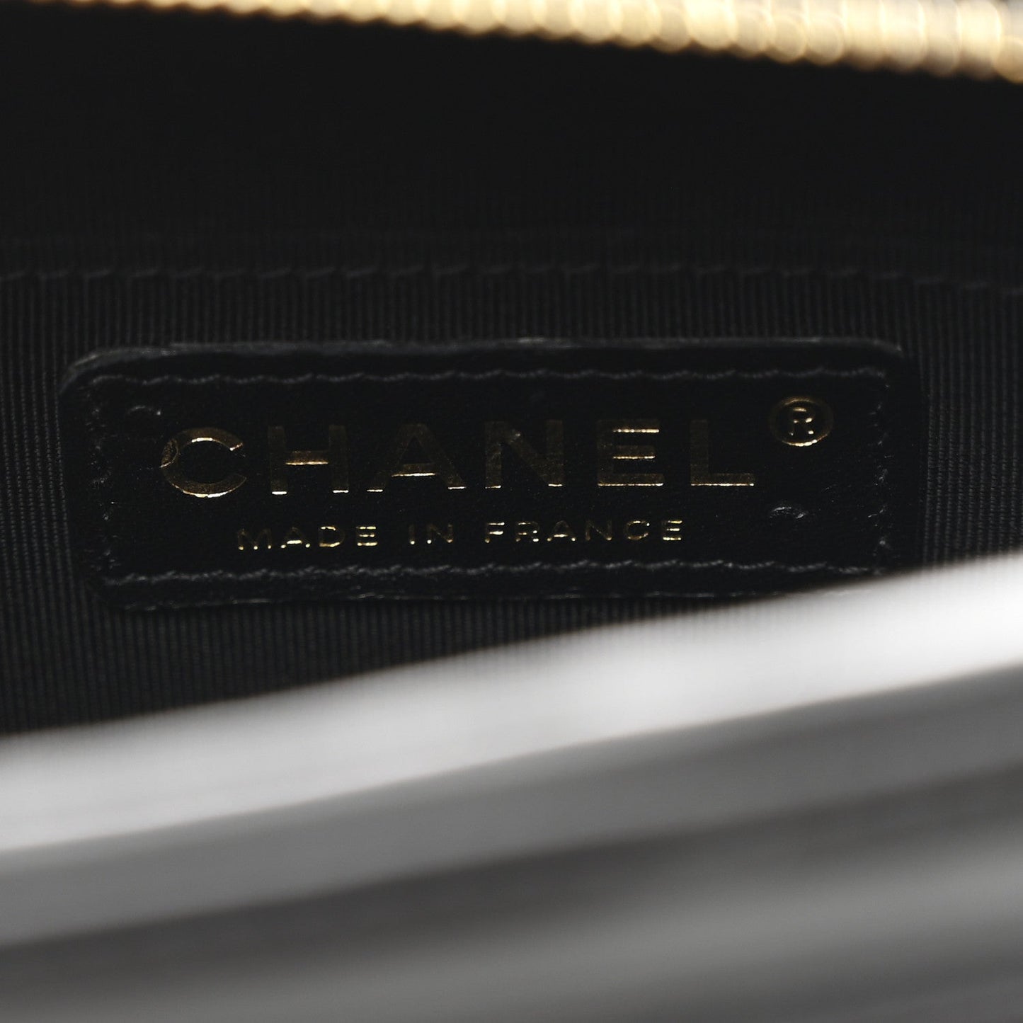 Calfskin CC Clock Camera Case Black