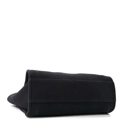Mixed Fibers Small Deauville Tote Black