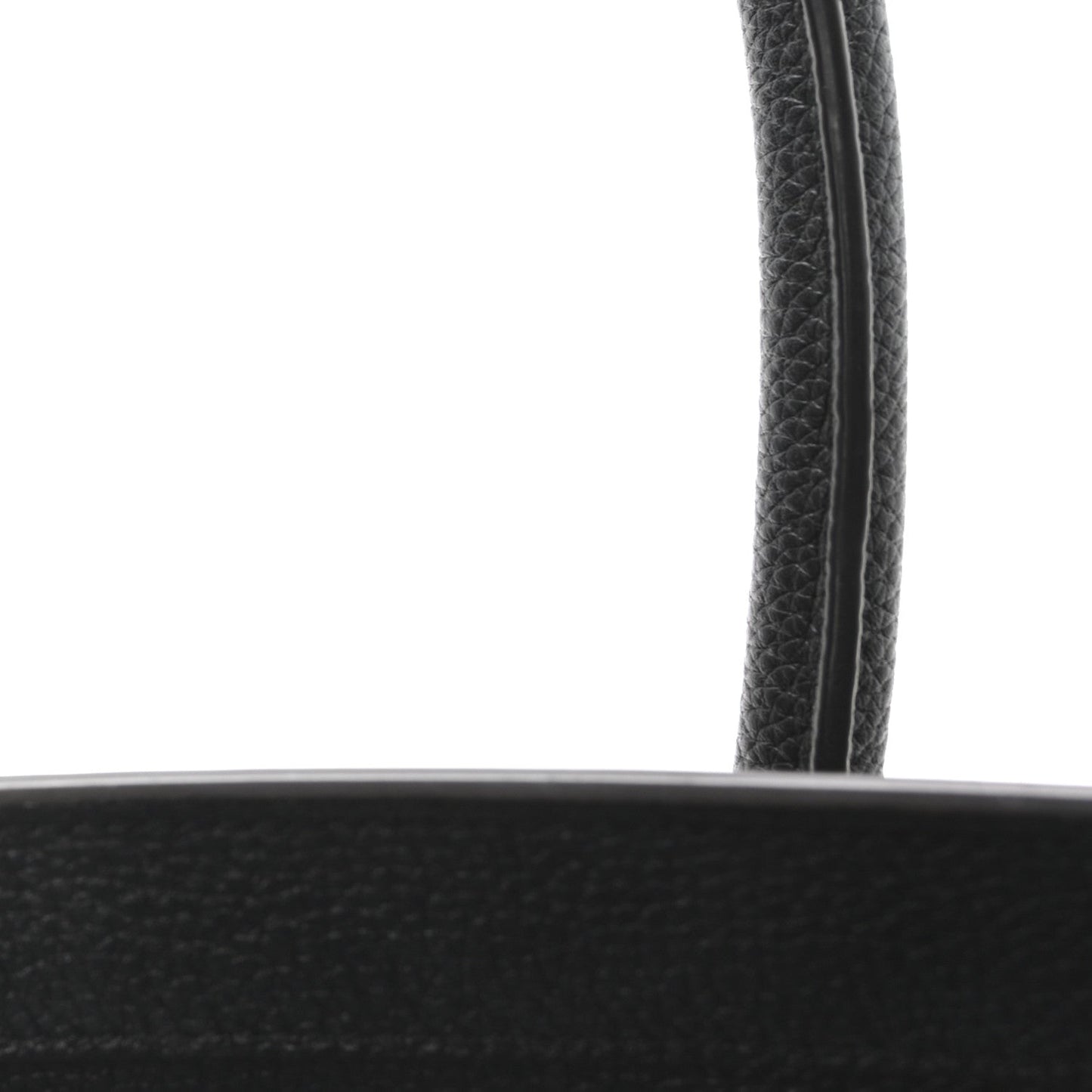 Drummed Calfskin Mini Luggage Black