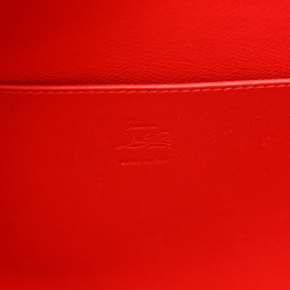 Lizard Embossed Calfskin Spiked Small Cabarock Shopper Tote Bourbon