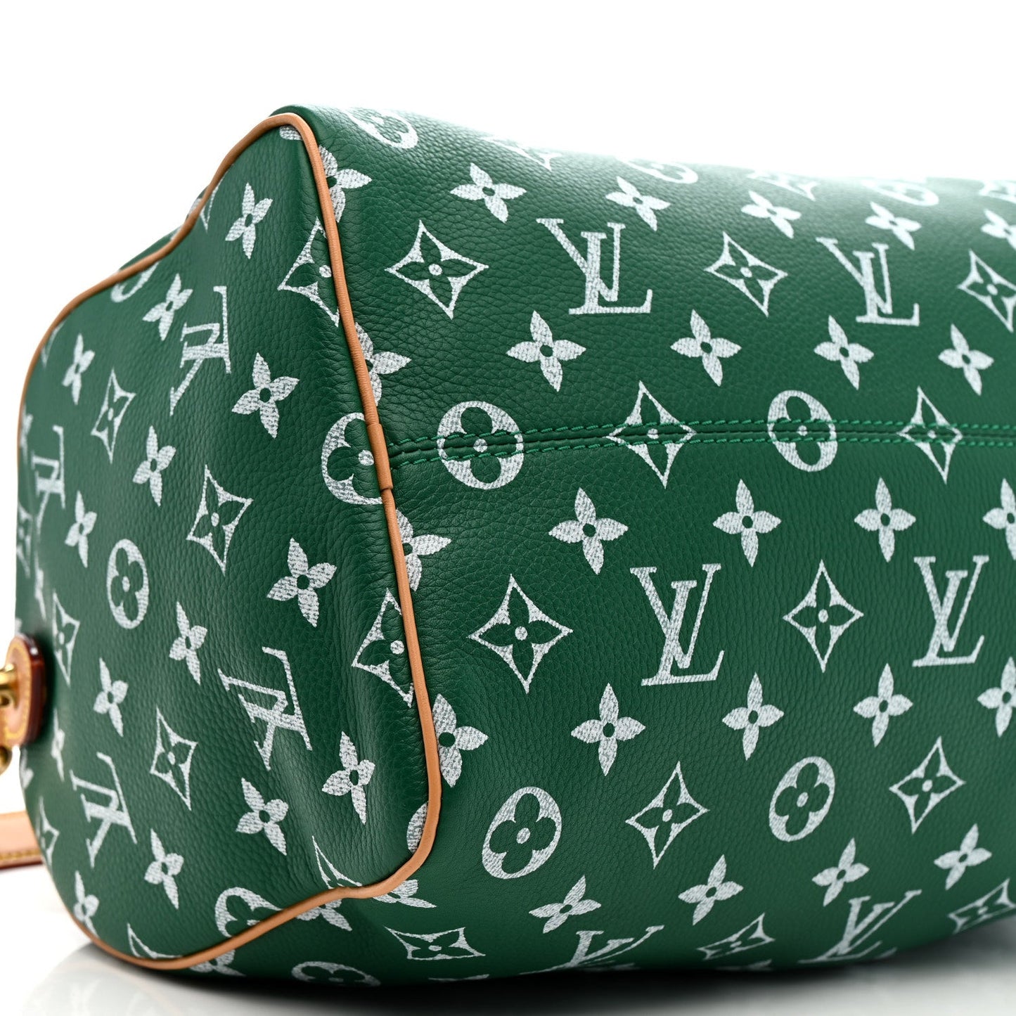 Calfskin Monogram Speedy P9 Bandouliere 30 Green