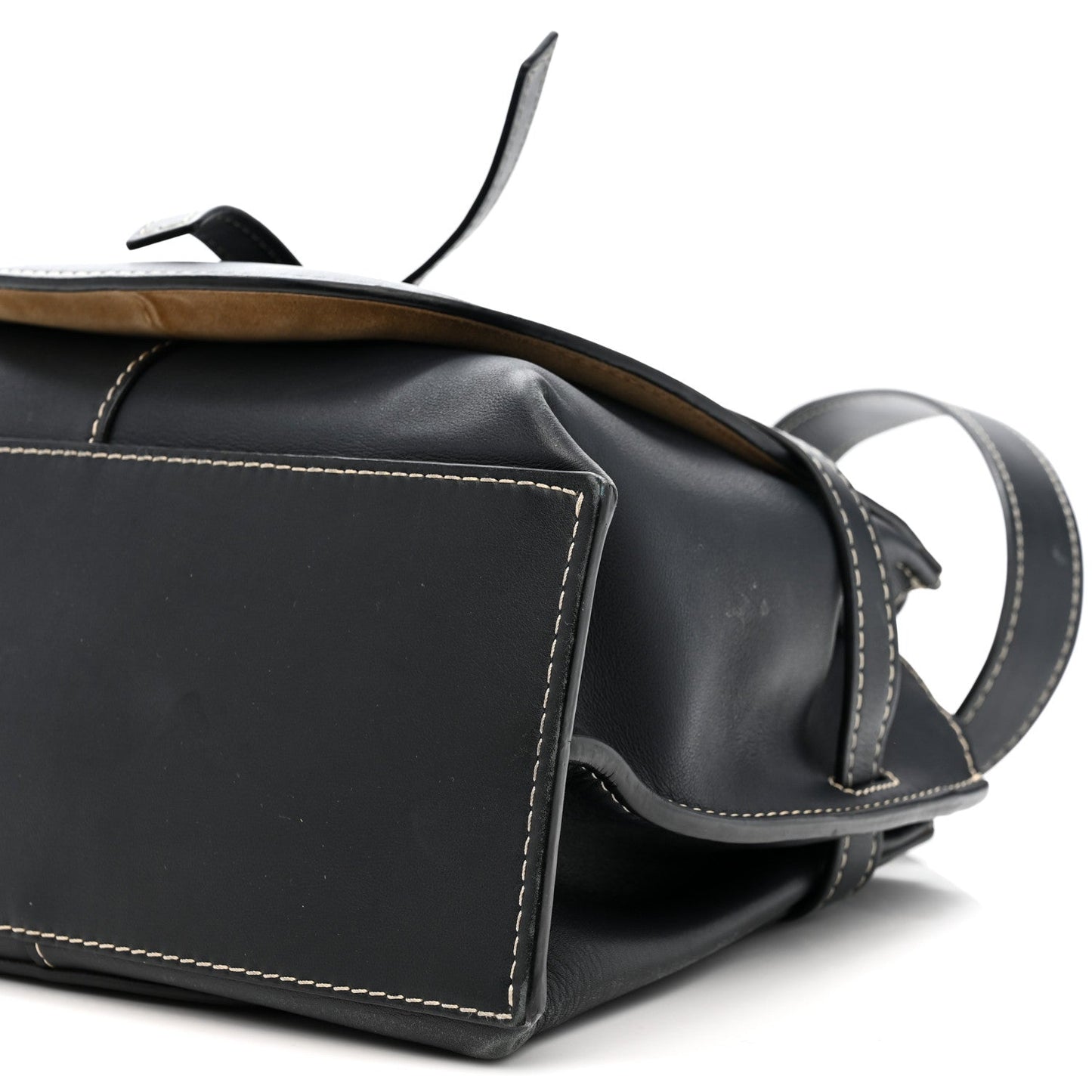 Calfskin Small Gate Tote Midnight Blue