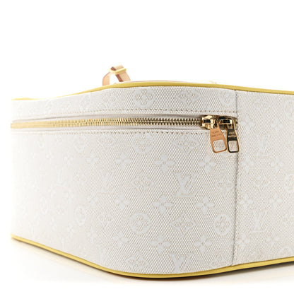 Monogram Jacquard Baby Suitcase Beige