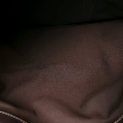 GG Plus Monogram Joy Vertical Tote Dark Brown