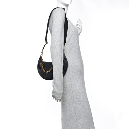 Calfskin Bubblegram Over The Moon Black
