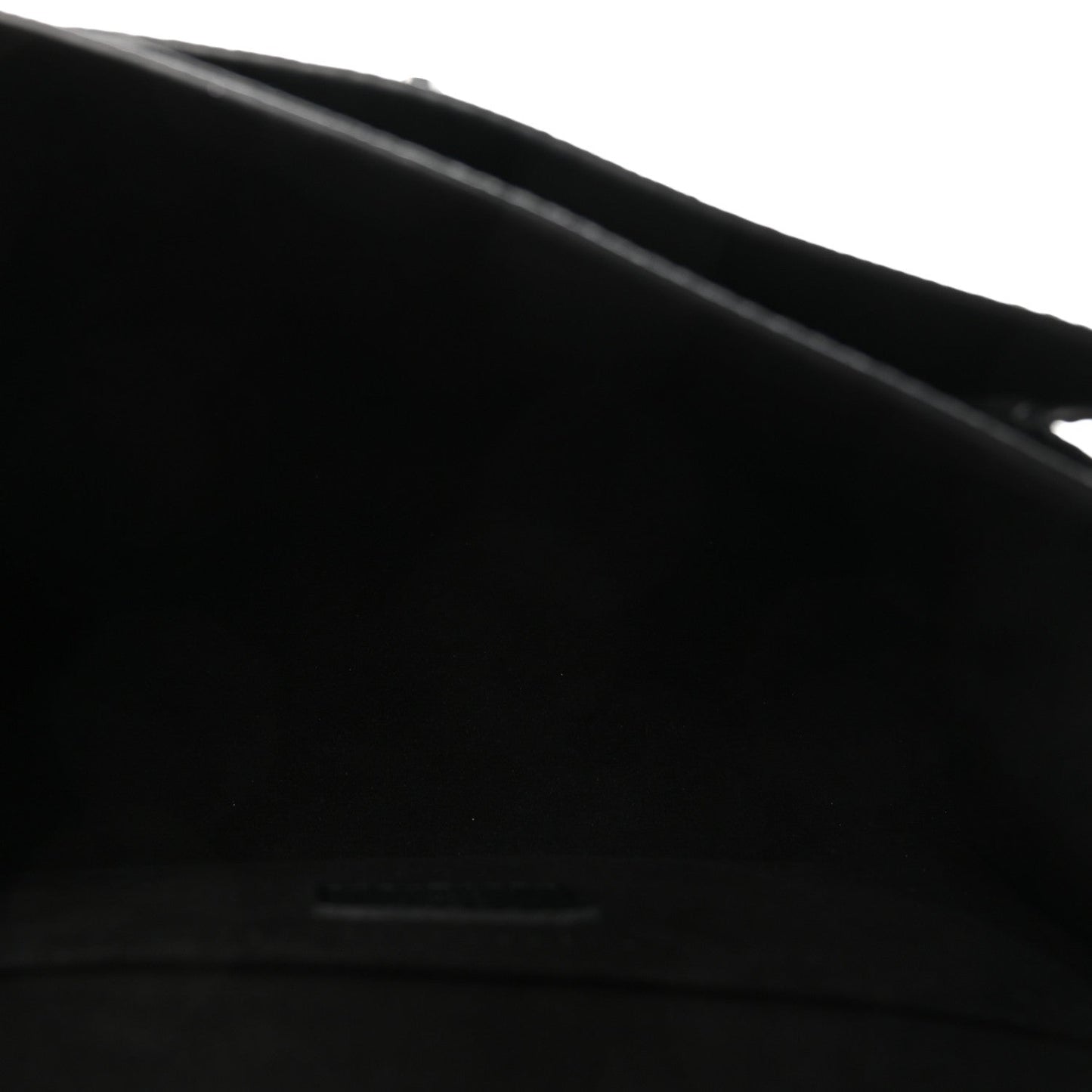 Soft Calfskin My Lockme Chain Bag BB Black