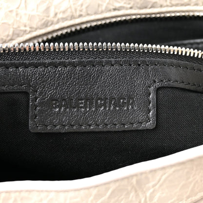 Agneau Arena Neo Cagole Medium Handbag White