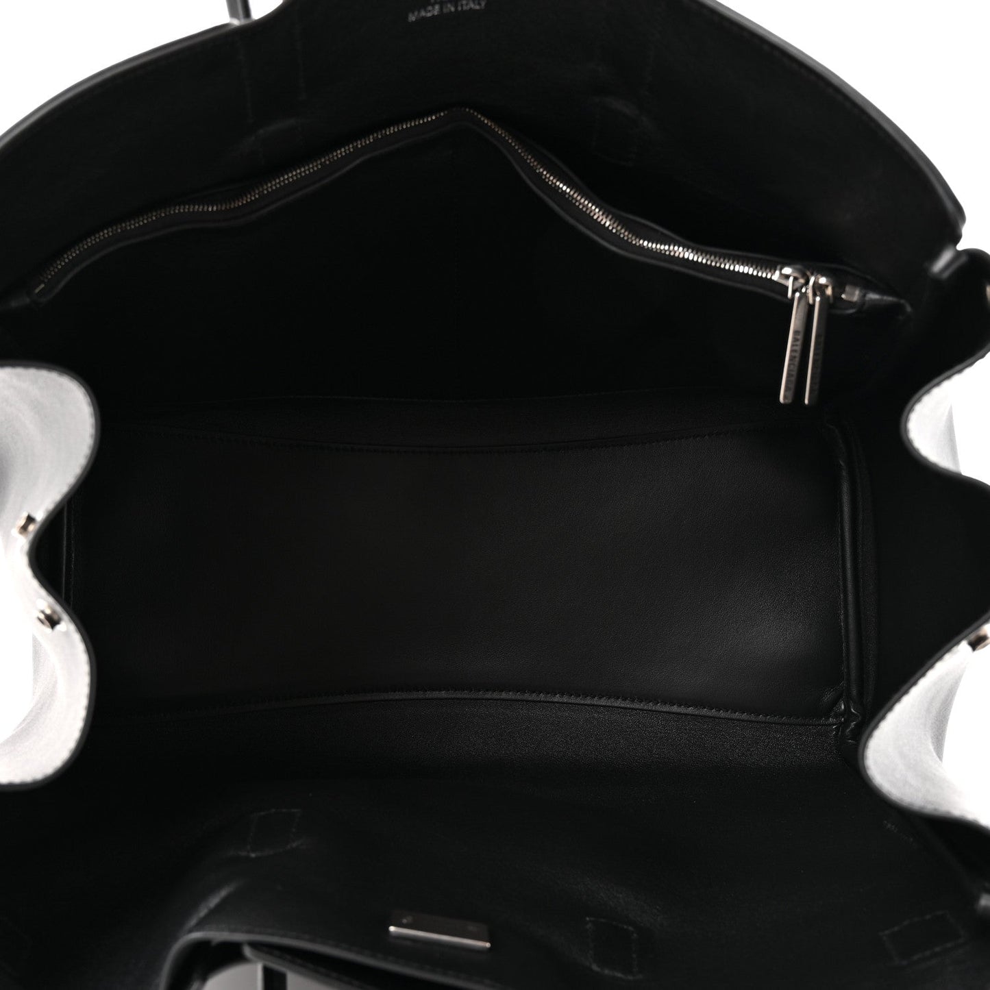 Smooth Calfskin Medium Bel Air Carry All Bag Black