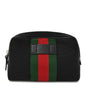 Canvas Web Slim Belt Bag Black