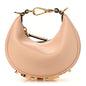 Vitello Grace Matte Nano Fendigraphy Hobo Charm Light Rose