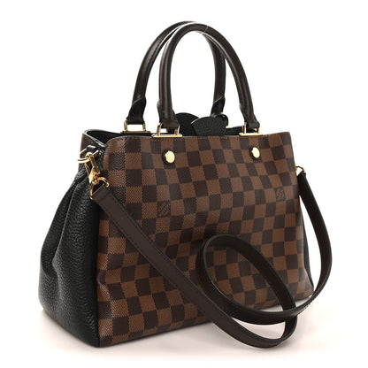 Damier Ebene Cuir Taurillon Brittany Black