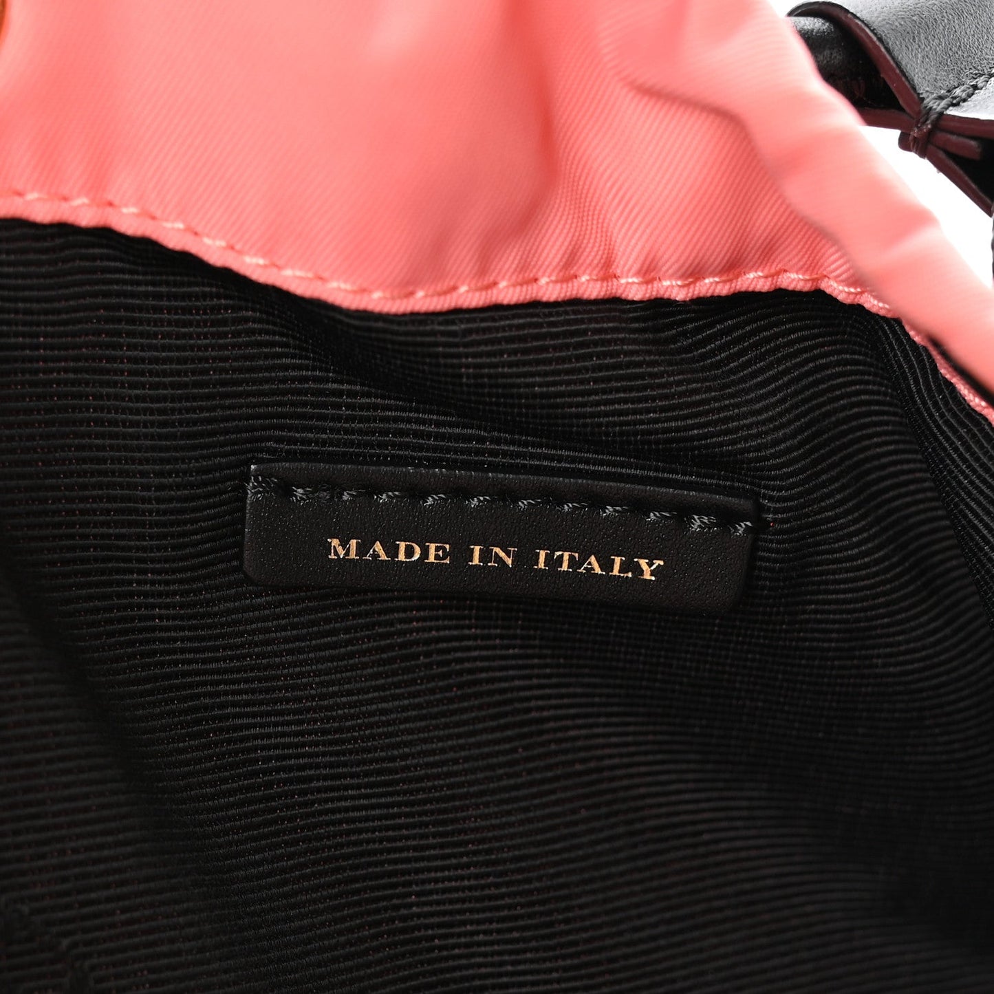 Nylon Medium Rucksack Backpack Bright Coral Pink