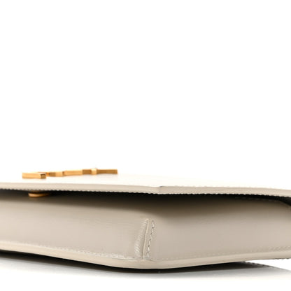 Smooth Calfskin Monogram Phone Holder Crossbody Crema Soft