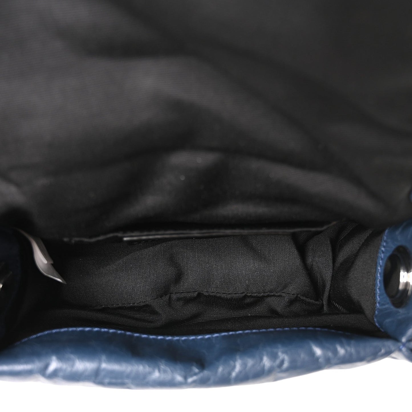Lambskin The Pillow Bag Blue Sea