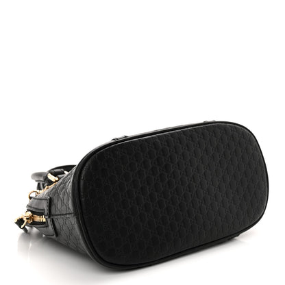 Microguccissima Mini Dome Bag Black