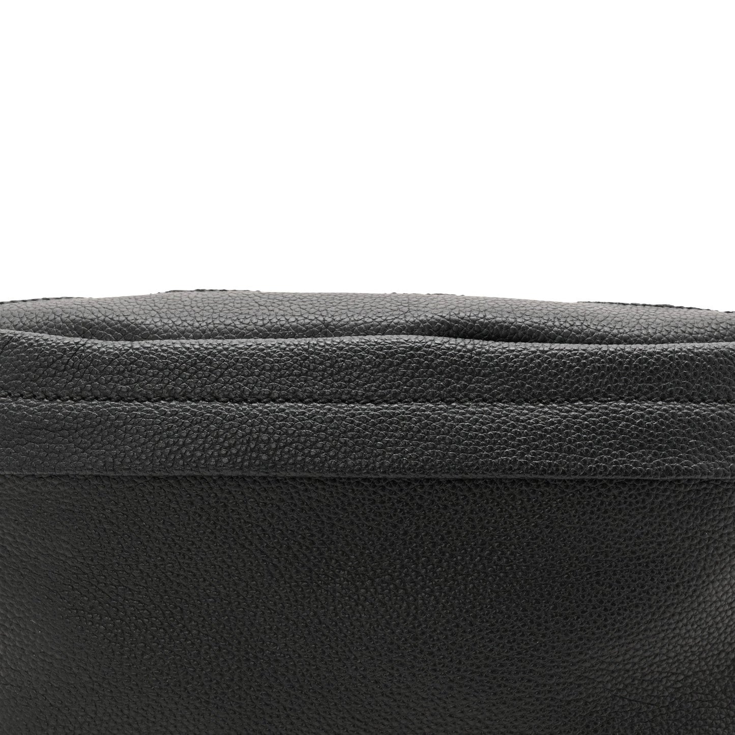 Grained Calfskin Embossed GG Monogram Belt Bag 80 32