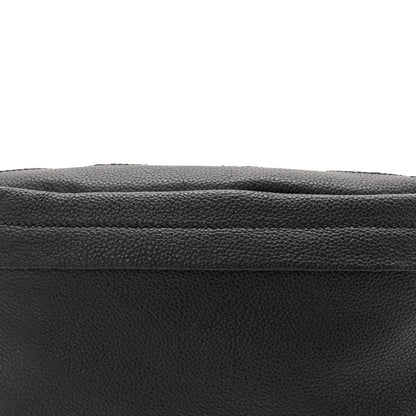 Grained Calfskin Embossed GG Monogram Belt Bag 80 32