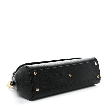 Dauphine Medium Miss Sicily Satchel Black