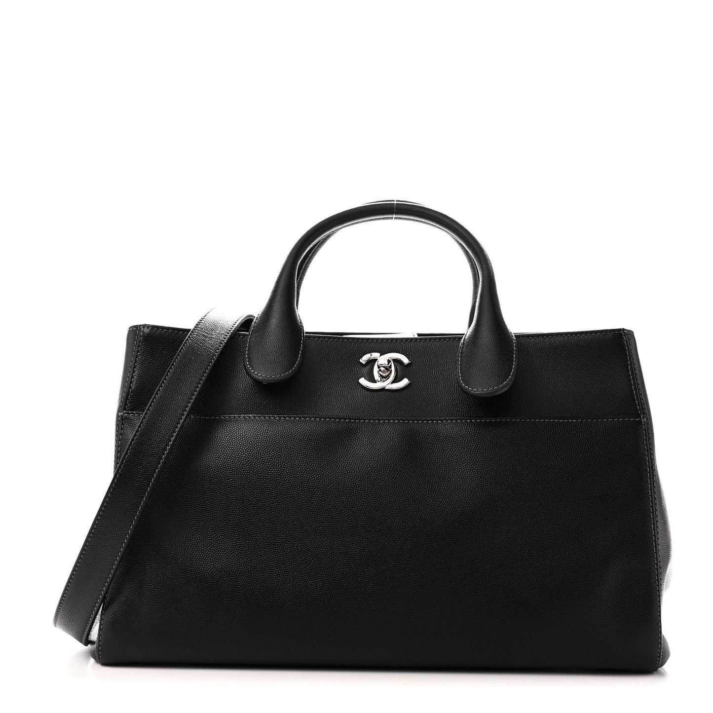 Caviar Cerf Executive Shopper Tote Black