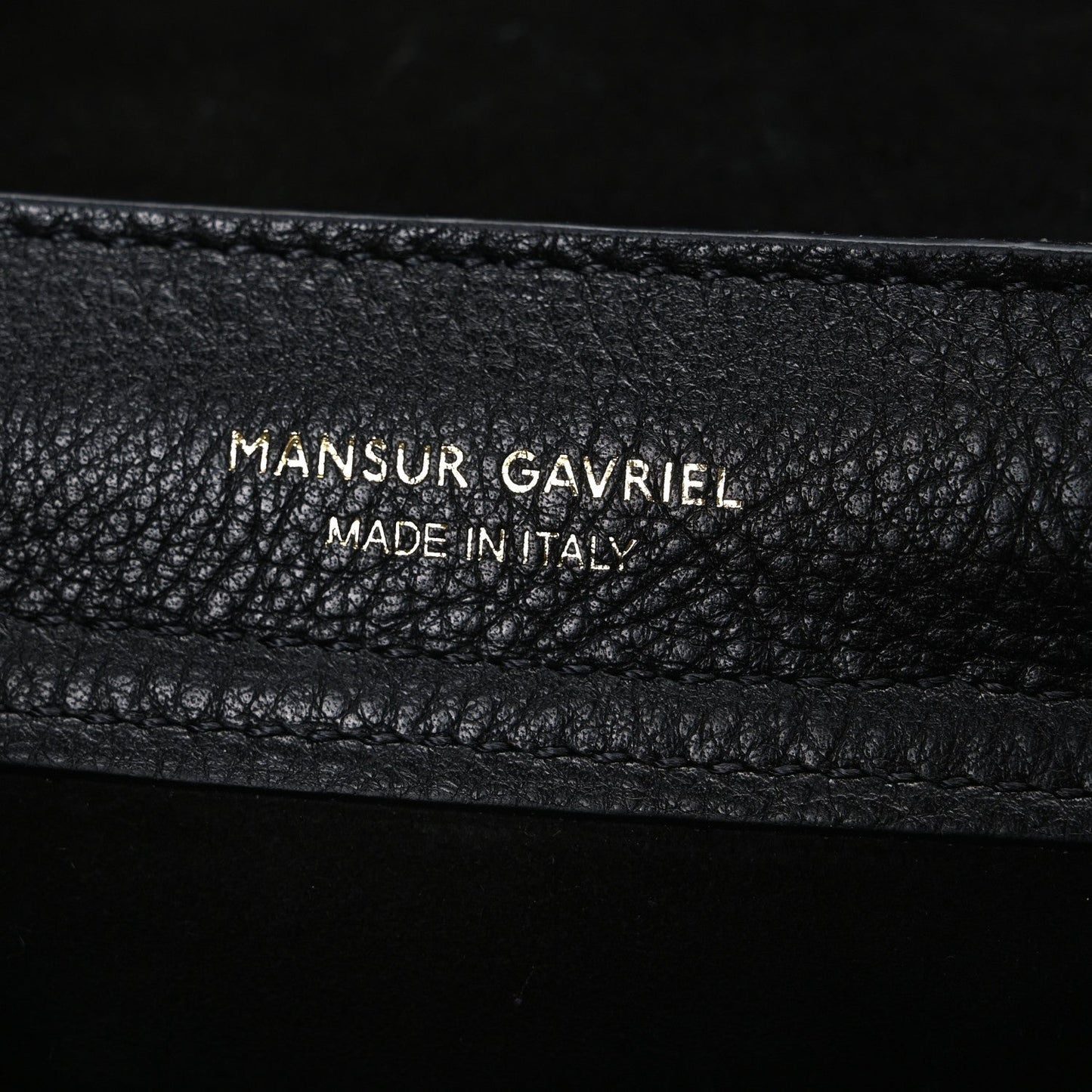 Calfskin Mini Lady Bag Black Flamma
