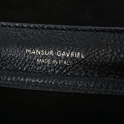 Calfskin Mini Lady Bag Black Flamma