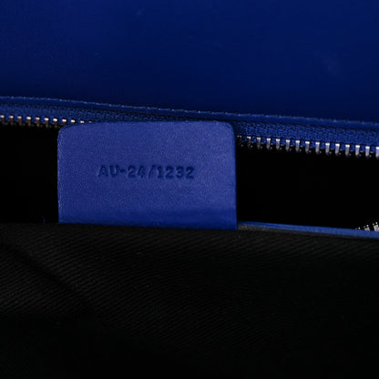 Calfskin Calfskin XL Gancini Buckles Tote Bag Blue