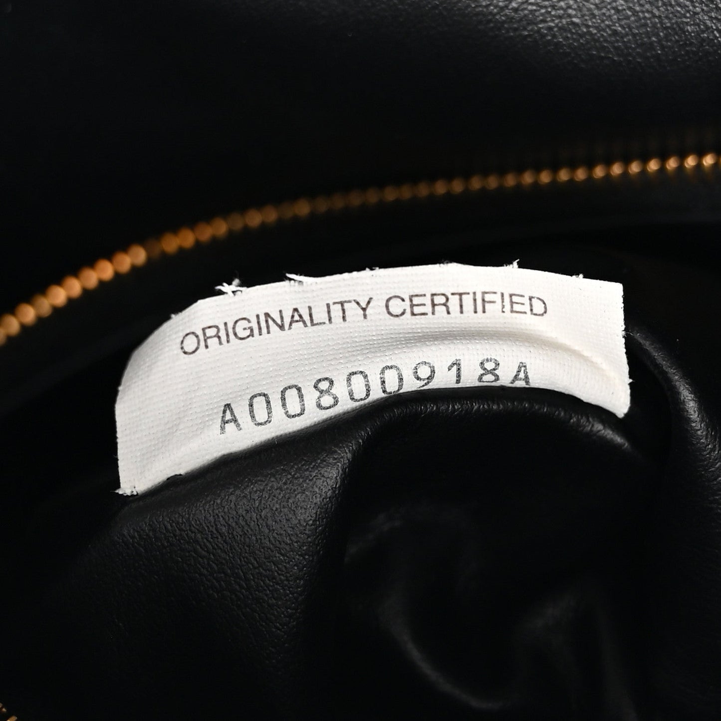 Calfskin Intrecciato Small Hop Black