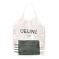 Plastic Bag with Cloudy Lambskin Solo Zip Pouch Clutch Celadon