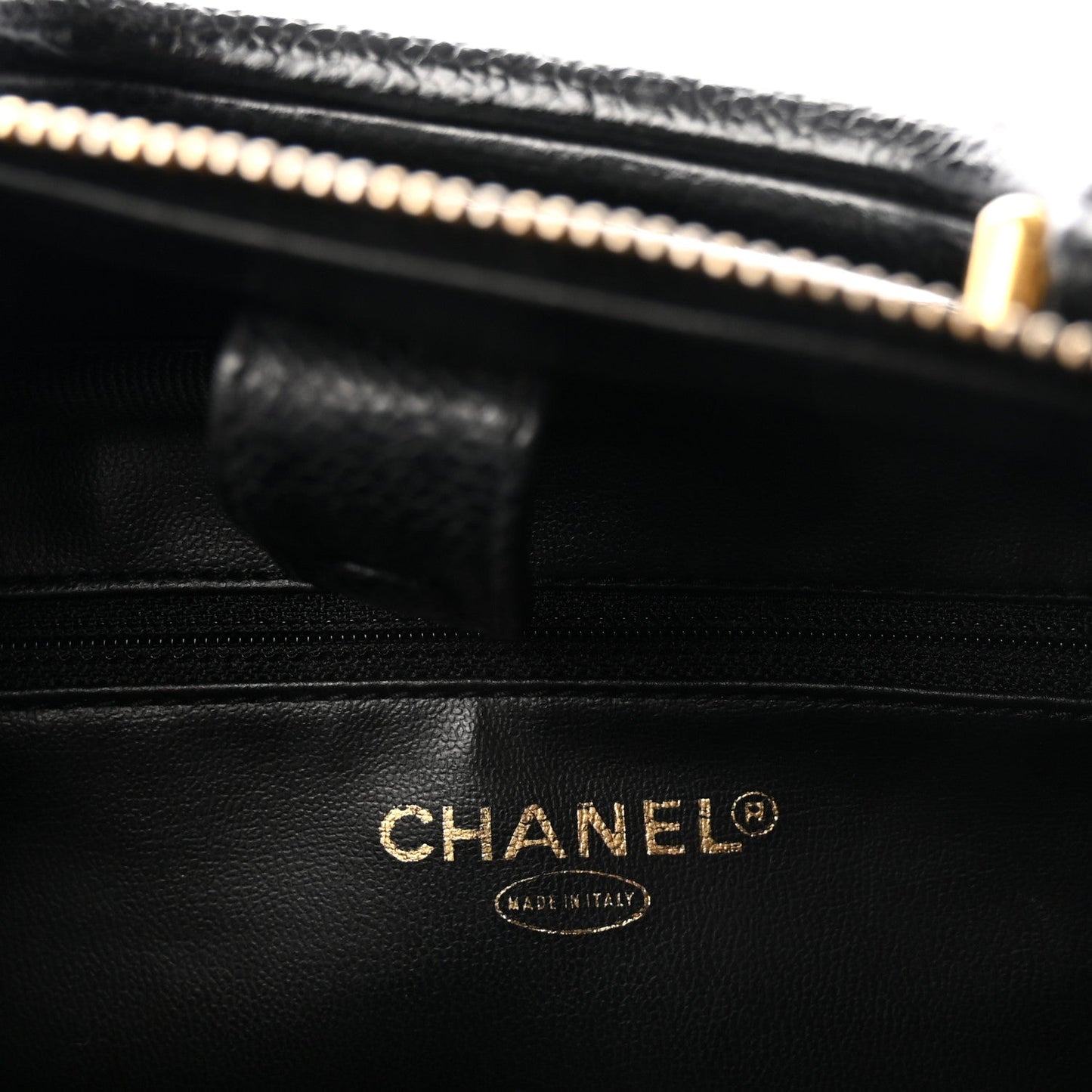 Caviar Timeless CC Vanity Case Black