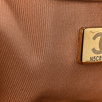 Shiny Lambskin Quilted Medium Chanel 19 Flap Beige