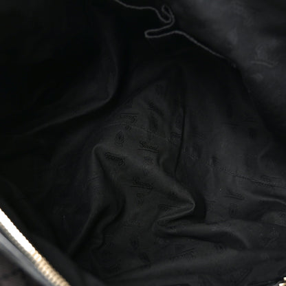 Diamante Bridle Tote Dark Brown